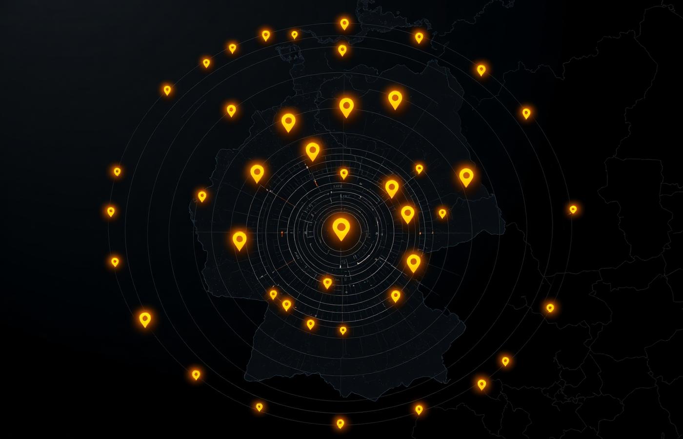 Hyperlokales Targeting Visualisierung